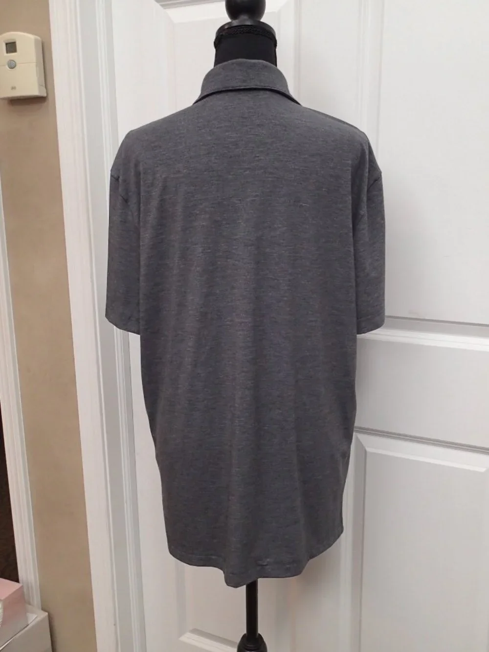 Men's George Gray Polo Shirt Size Medium 38-40